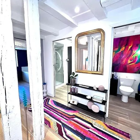 Appt De 85m2, Pour 4 Personnes Avec Clim, Terrasse, Et Parking Sous Terrain 图尔